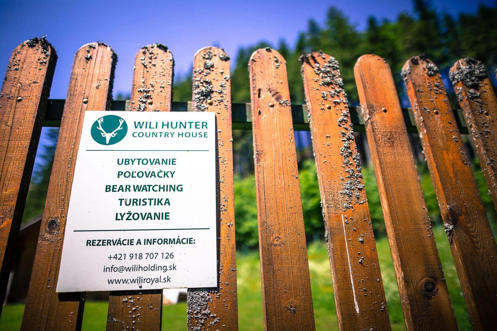Vila Wili Hunter Donovaly Exteriér fotografie